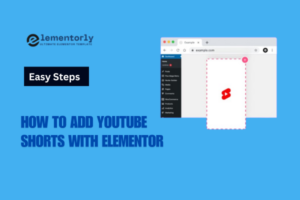 add youtube short with elementor